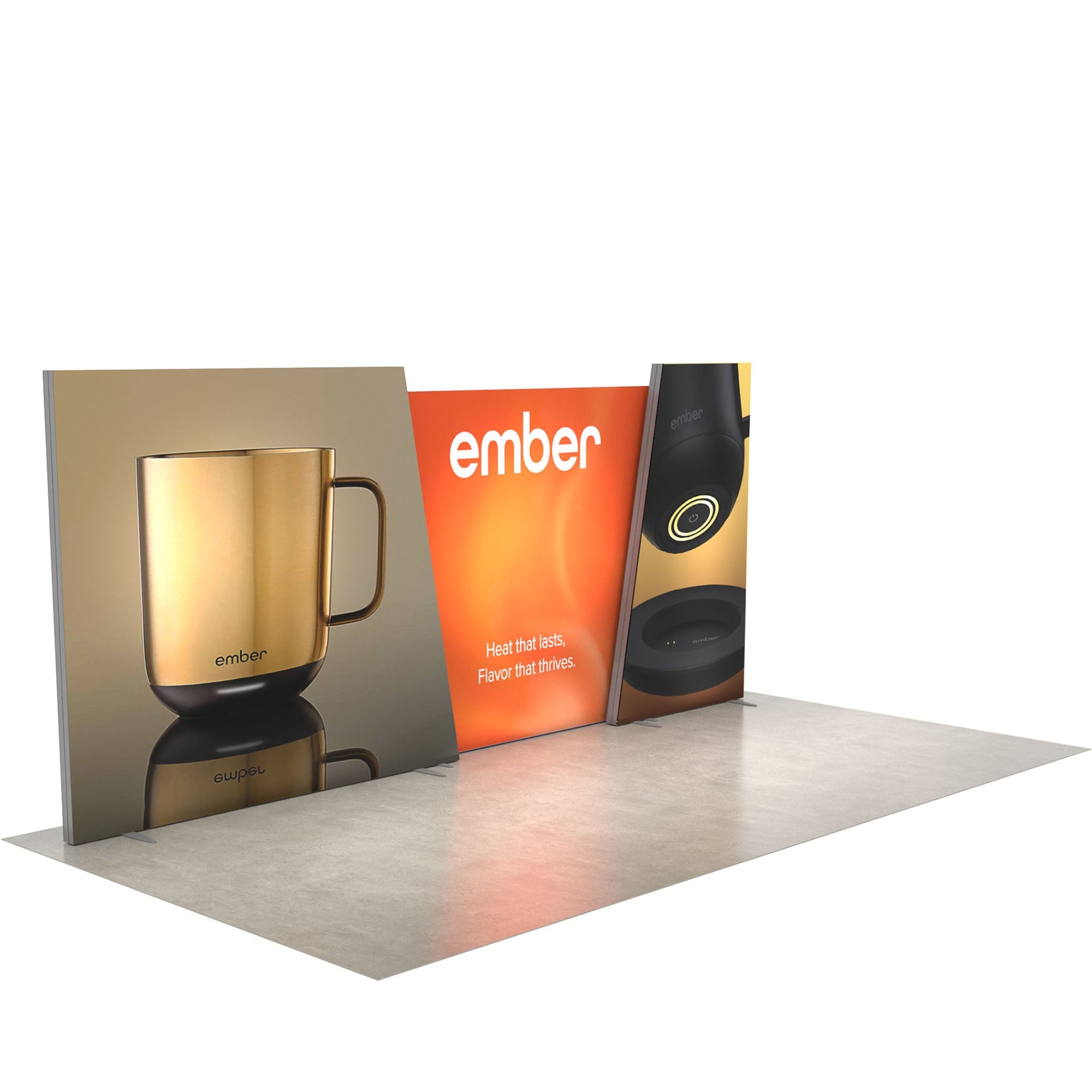 20ft Angled Firefly Lightbox