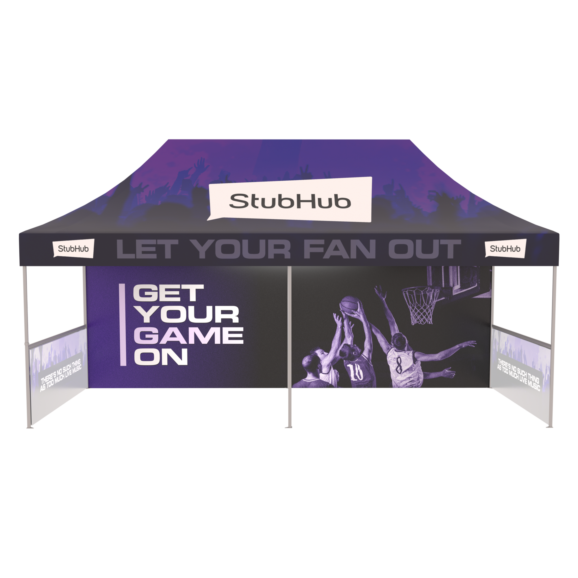 20ft Event Tent - Full Print