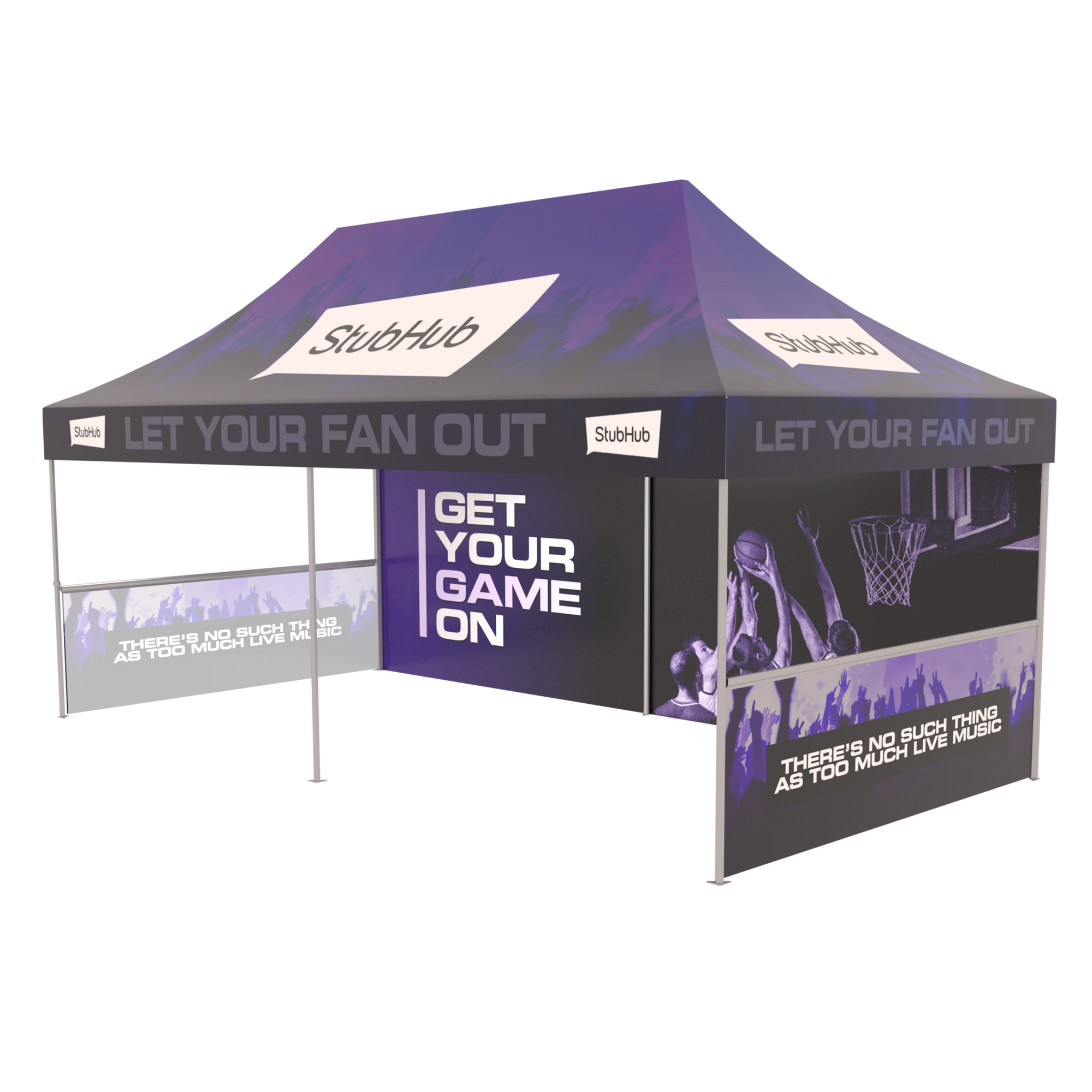 20ft Event Tent - Full Print