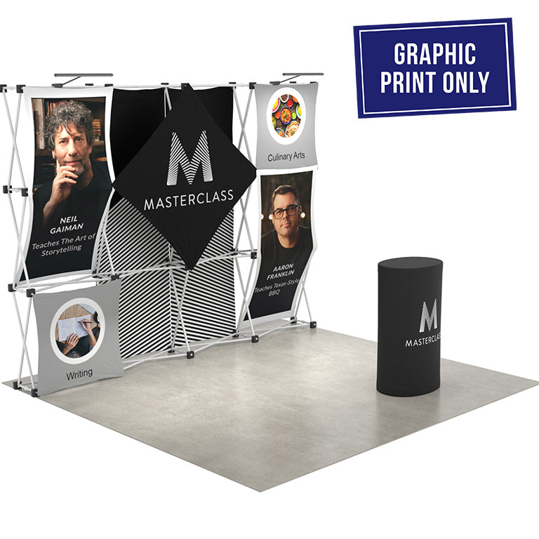 10ft 3D Snap-Up - Kit B - Graphic Only
