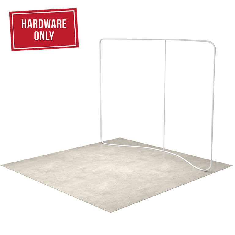 10ft QuickZip™ Curved Hardware