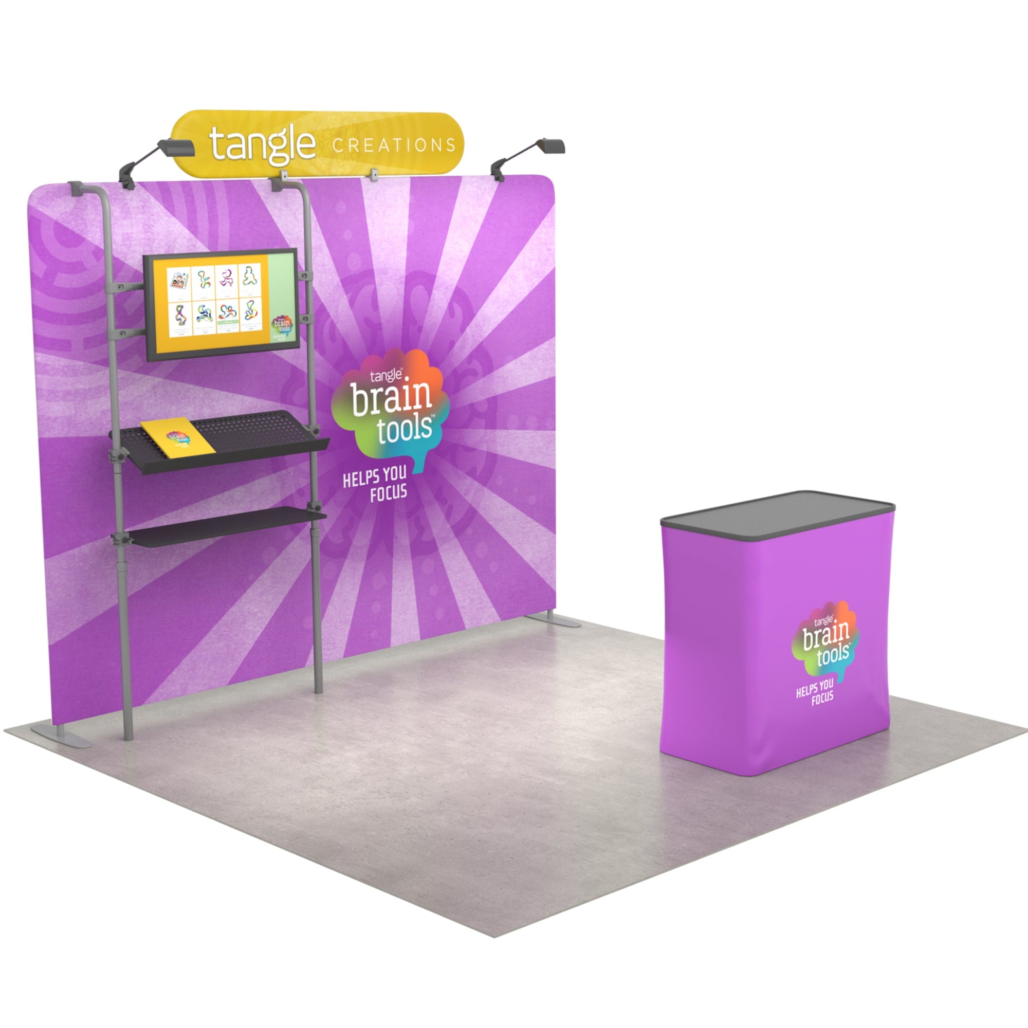 10ft QuickZip™ Showcase