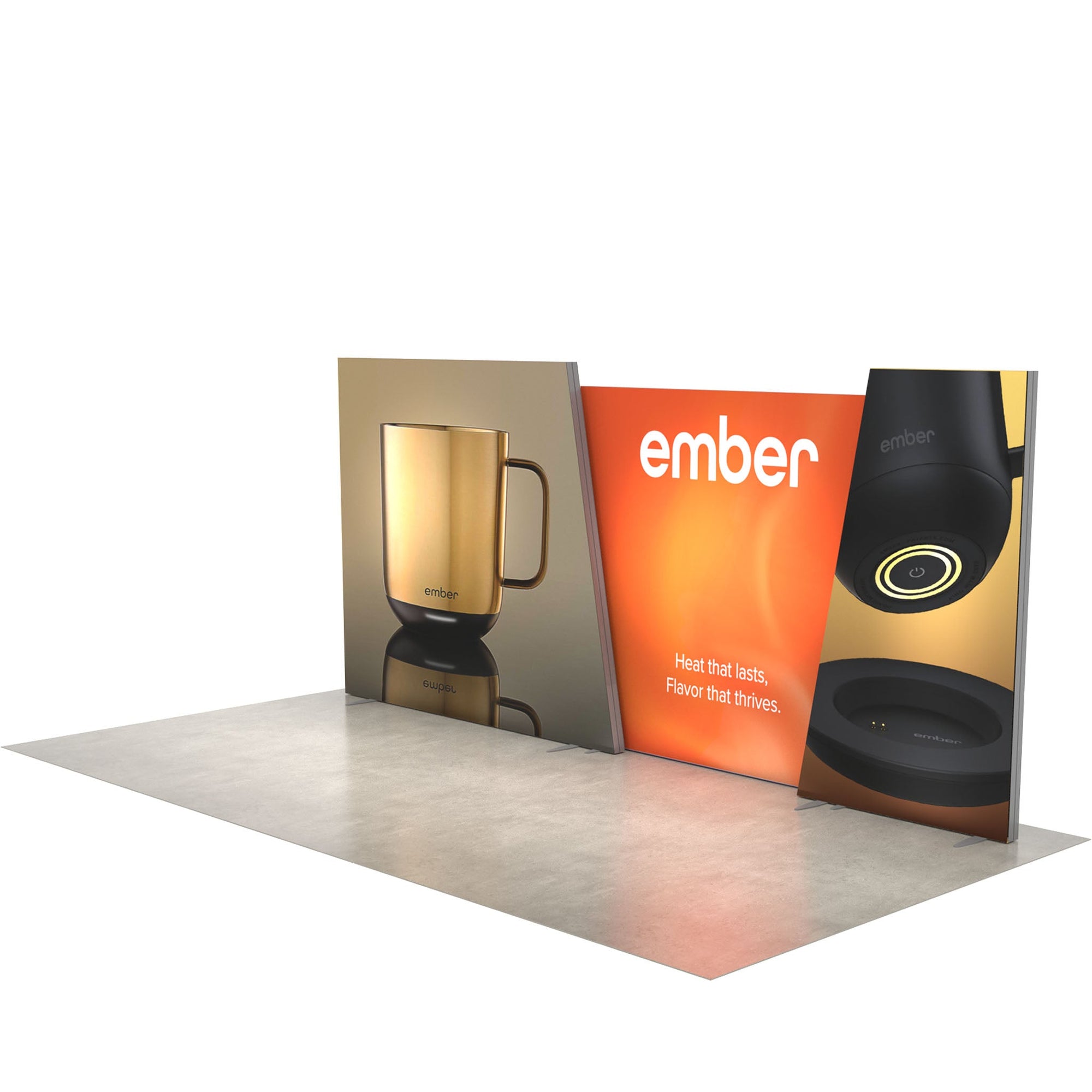 20ft Angled Firefly Lightbox
