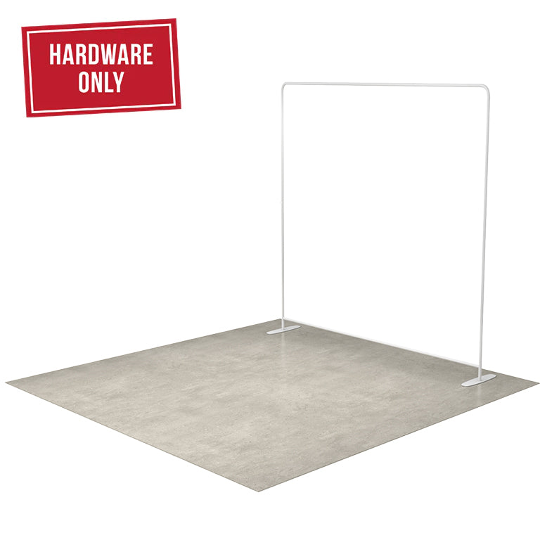 8ft QuickZip Straight Hardware