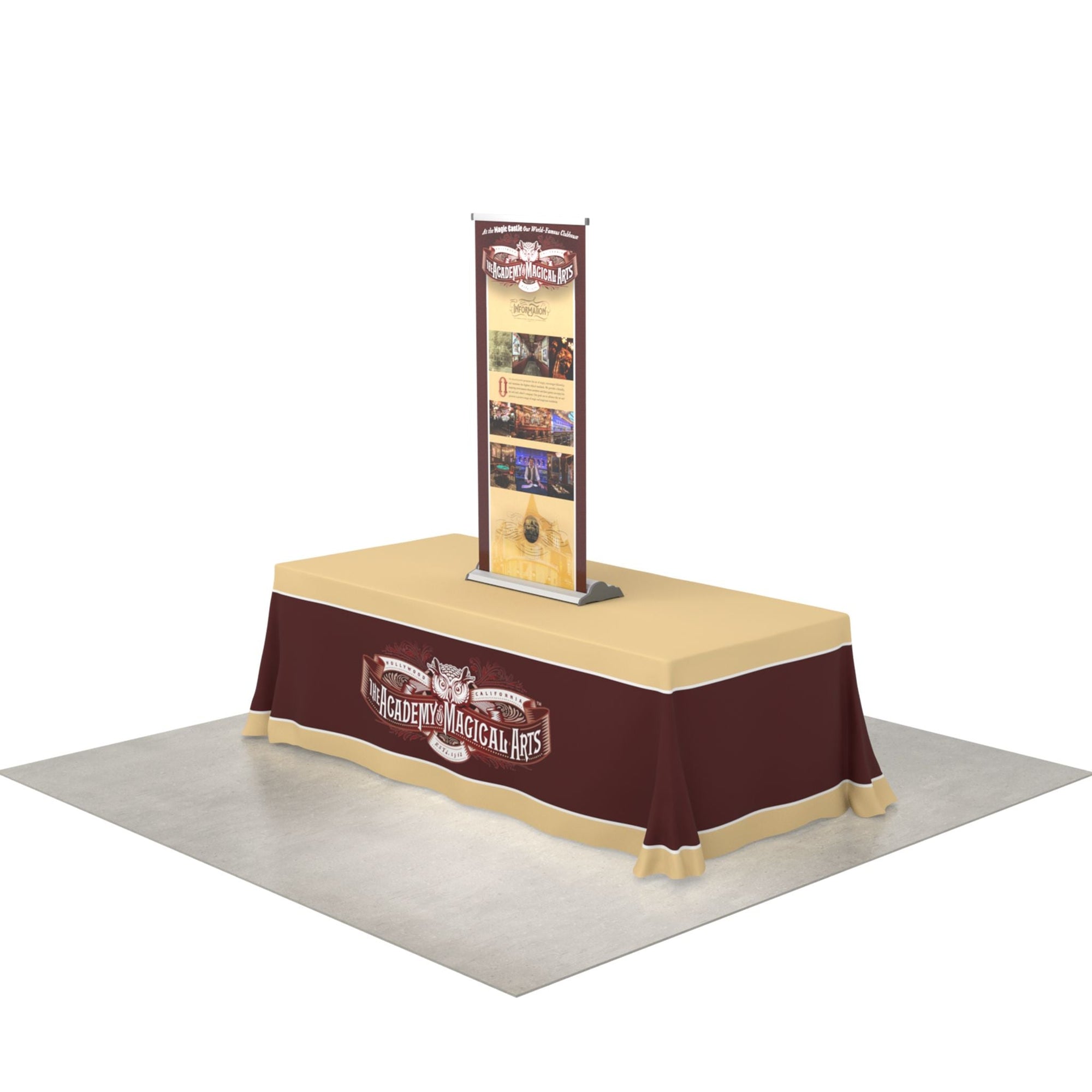 Silver Step Table Top 24"x54" Print Only