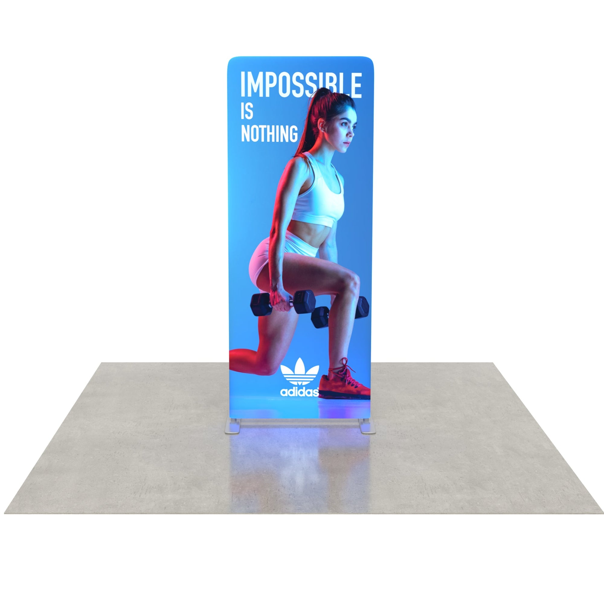 Lightbox Banner Stand