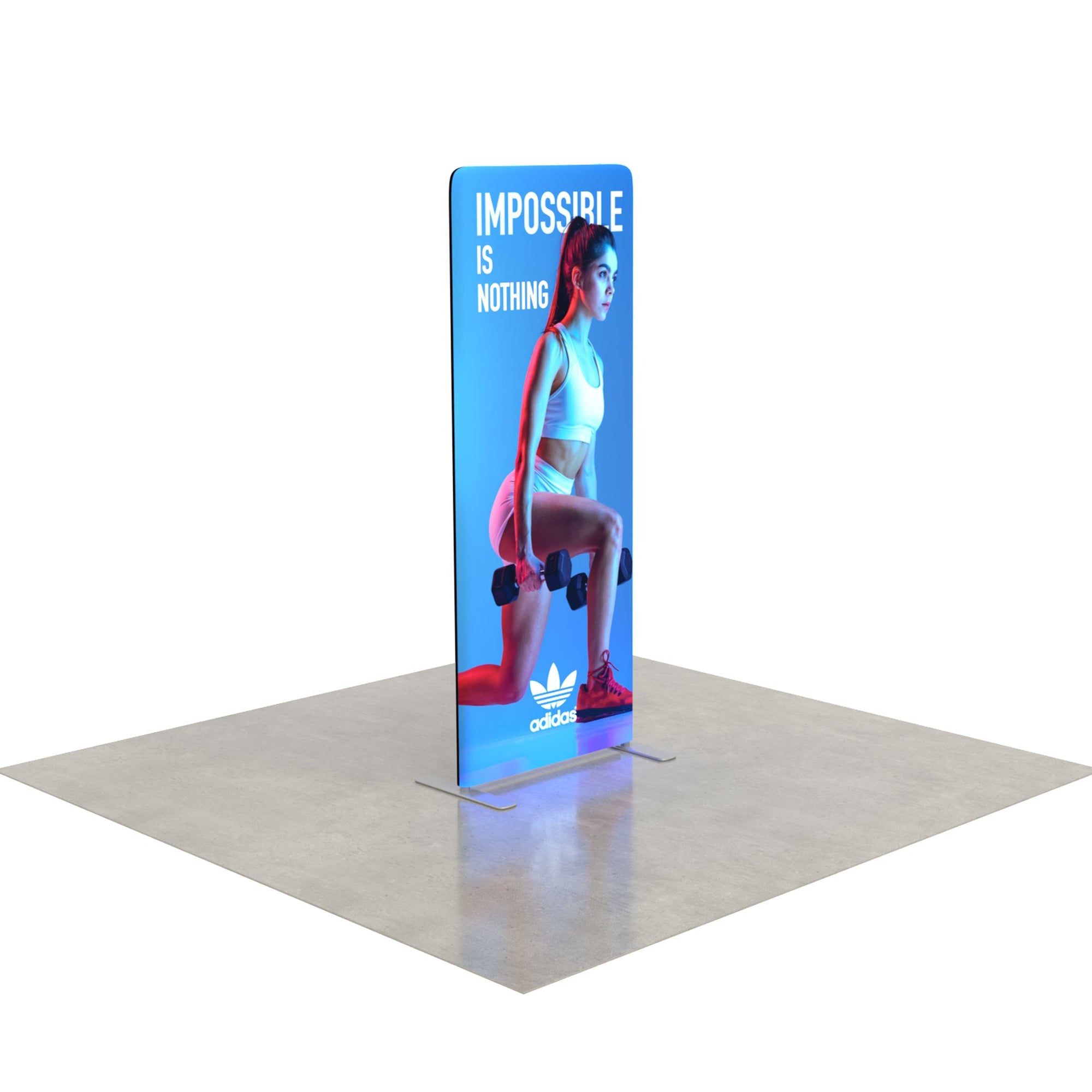 Lightbox Banner Stand