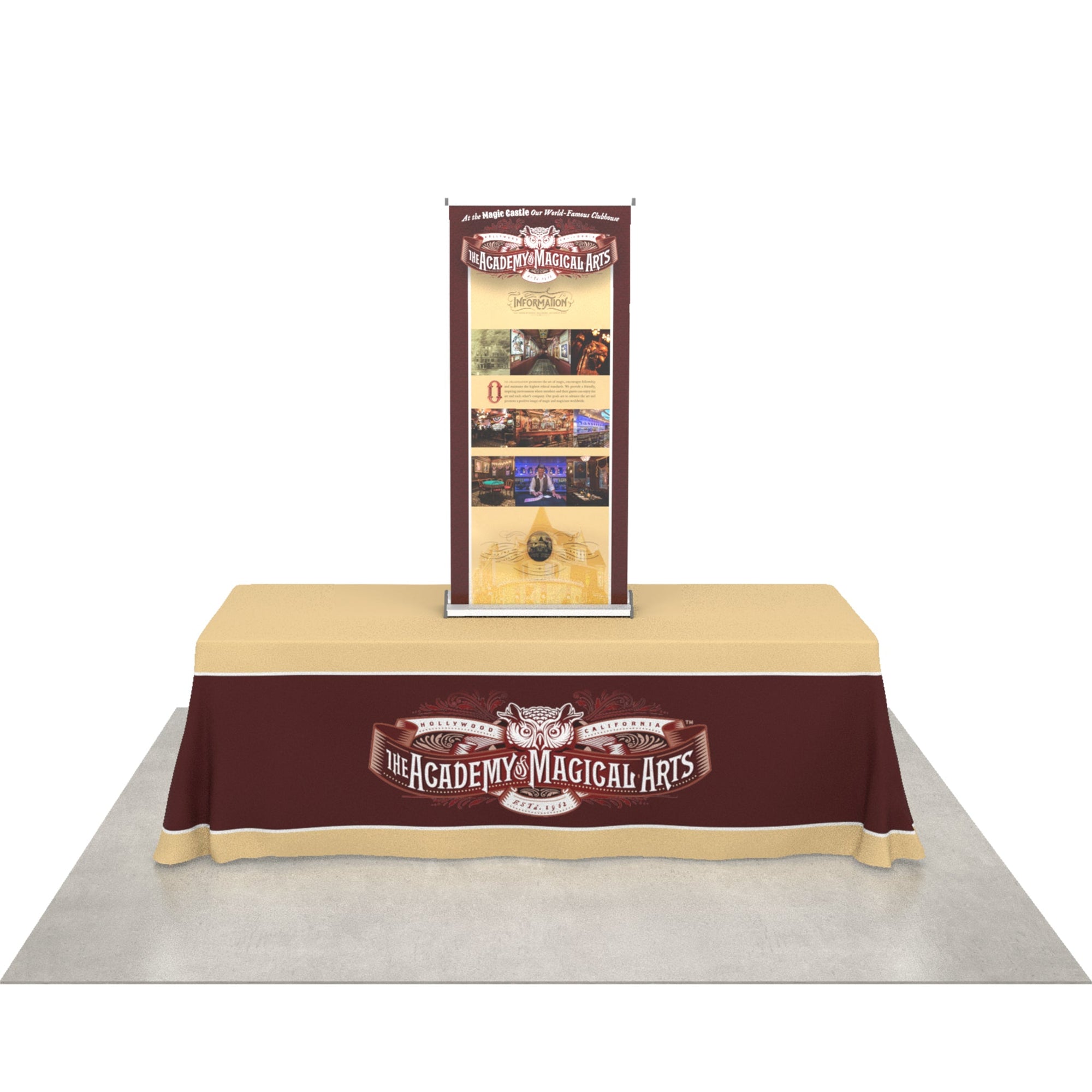 Silver Step - Table Top Retractable