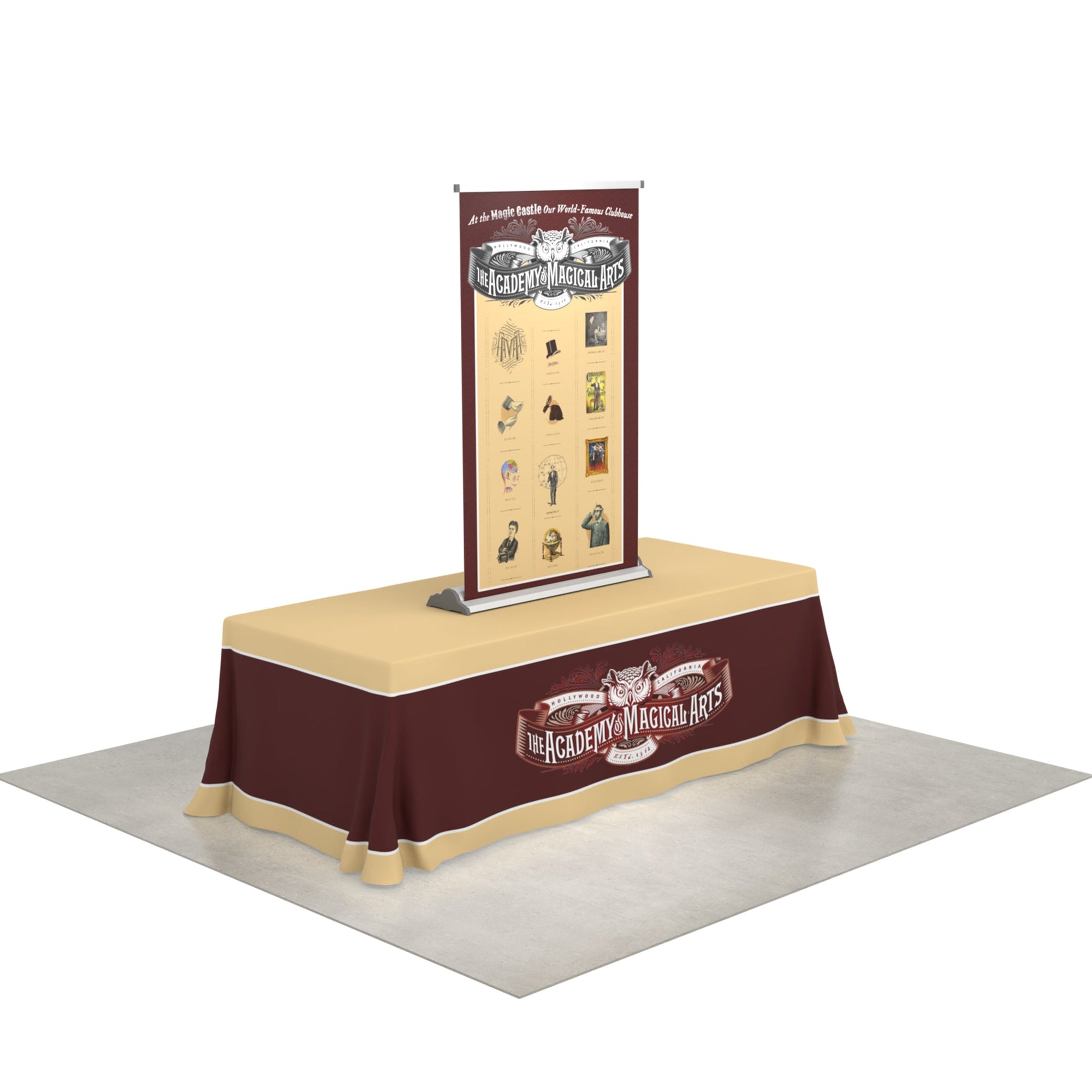 Silver Step - Table Top Retractable
