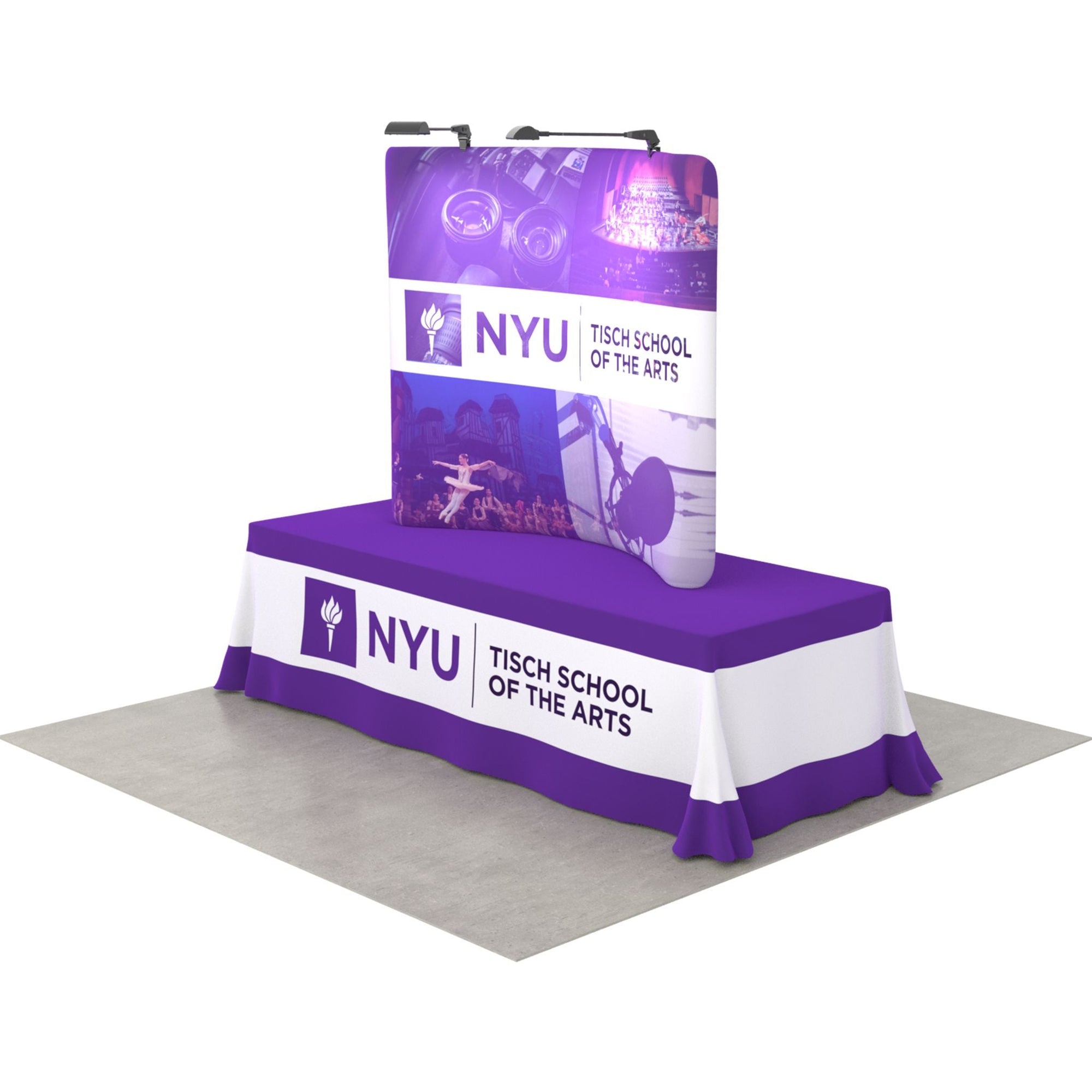 6ft QuickZip Table Top Print Only