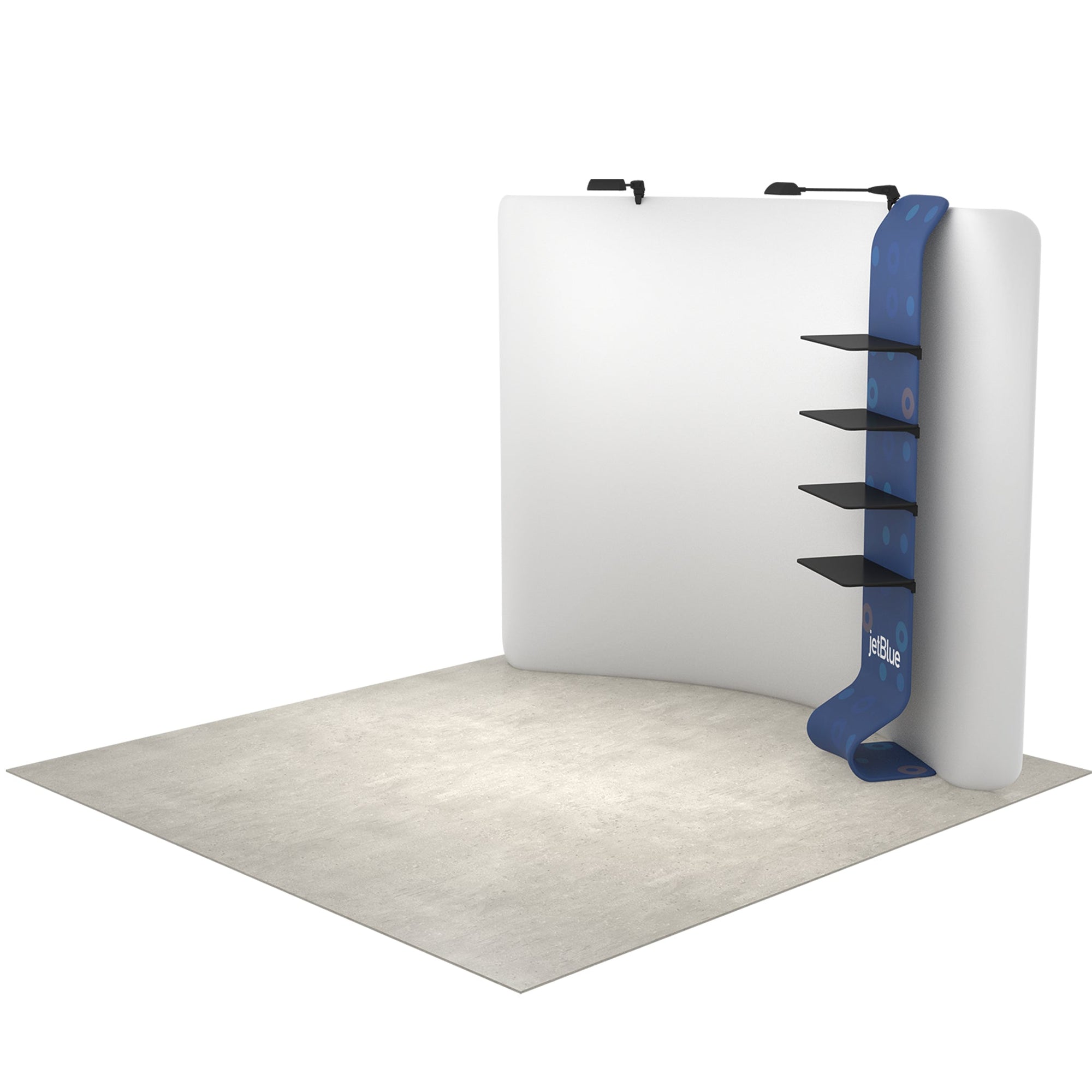 MAX Waterfall 4-Shelves Kit Add-On