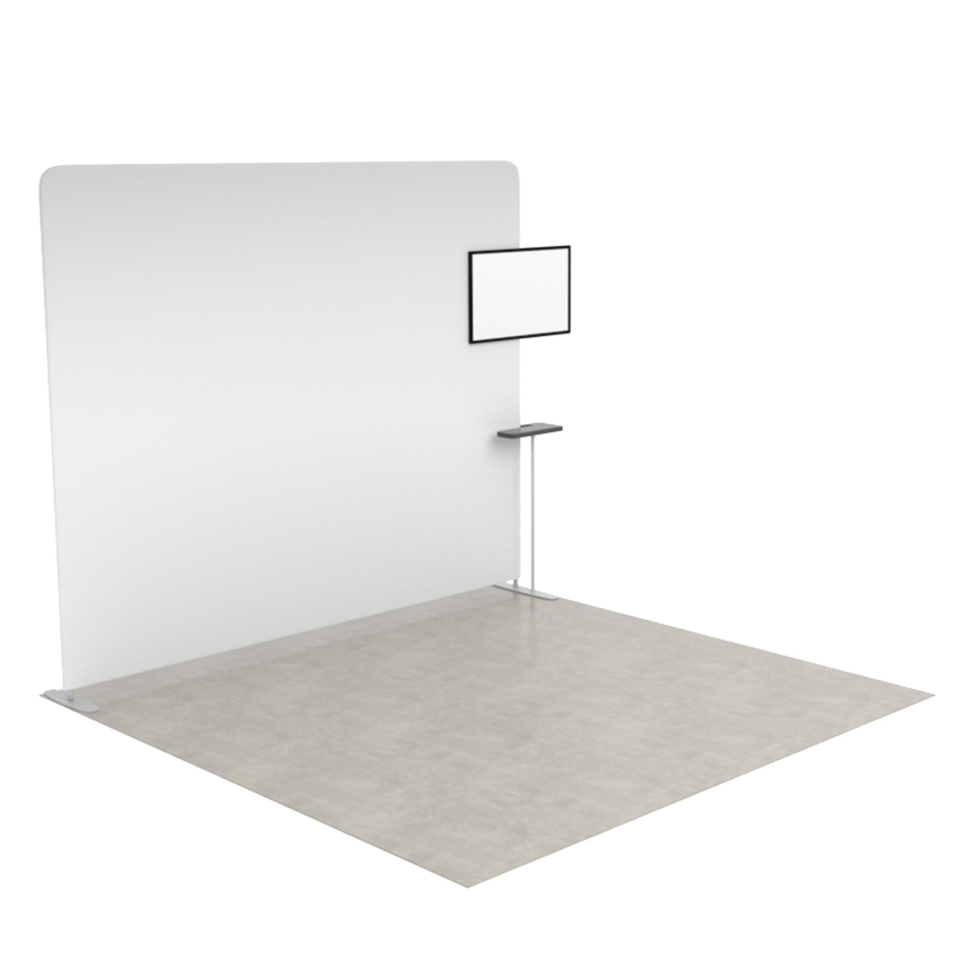 QuickZip Monitor Mount & Shelf Kit